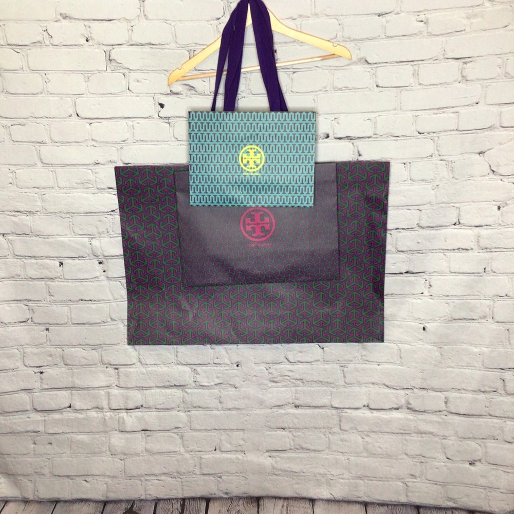 Tory Burch Paper Shopping Bag Totes Bundle of 3